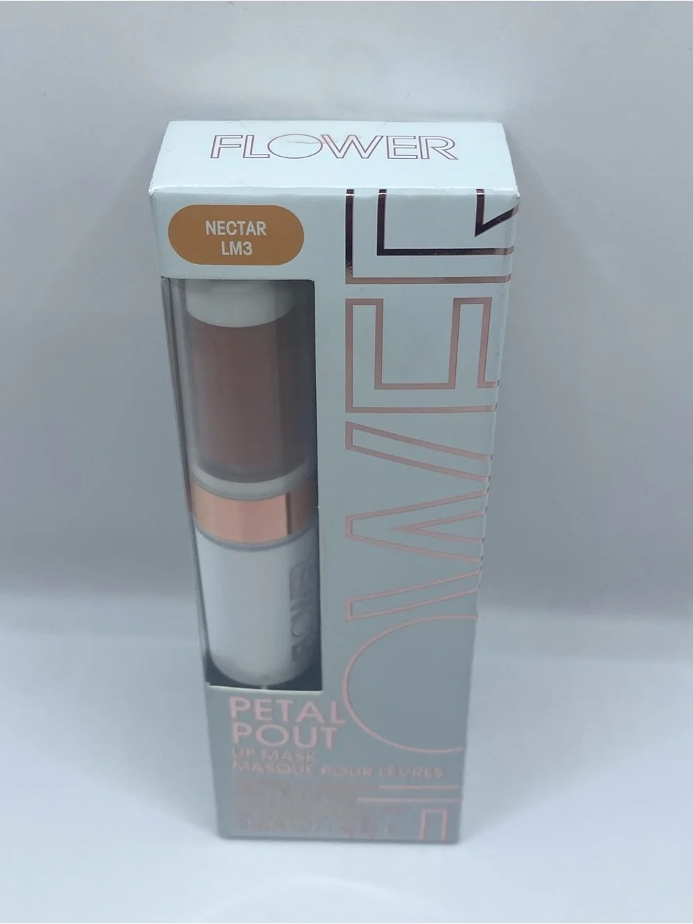 FLOWER‎ BEAUTY Petal Pout Lip Mask- Nectar LM3 New